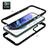 Coque Rebord Contour Silicone et Vitre Transparente Housse Etui 360 Degres M02 pour Samsung Galaxy S21 Plus 5G Petit