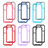 Coque Rebord Contour Silicone et Vitre Transparente Housse Etui 360 Degres M02 pour Samsung Galaxy S21 Plus 5G Petit