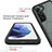 Coque Rebord Contour Silicone et Vitre Transparente Housse Etui 360 Degres M02 pour Samsung Galaxy S22 5G Petit