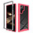 Coque Rebord Contour Silicone et Vitre Transparente Housse Etui 360 Degres M02 pour Samsung Galaxy S24 Ultra 5G Petit