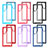 Coque Rebord Contour Silicone et Vitre Transparente Housse Etui 360 Degres M02 pour Samsung Galaxy S24 Ultra 5G Petit