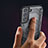 Coque Rebord Contour Silicone et Vitre Transparente Housse Etui 360 Degres M05 pour Samsung Galaxy S21 FE 5G Petit