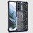 Coque Rebord Contour Silicone et Vitre Transparente Housse Etui 360 Degres M05 pour Samsung Galaxy S21 FE 5G Petit