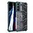 Coque Rebord Contour Silicone et Vitre Transparente Housse Etui 360 Degres M06 pour Samsung Galaxy S21 FE 5G Vert
