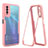 Coque Rebord Contour Silicone et Vitre Transparente Housse Etui 360 Degres MJ1 pour Vivo Y11s Petit