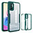 Coque Rebord Contour Silicone et Vitre Transparente Housse Etui 360 Degres MJ1 pour Xiaomi POCO M3 Pro 5G Petit