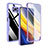 Coque Rebord Contour Silicone et Vitre Transparente Housse Etui 360 Degres MJ1 pour Xiaomi Poco X3 Pro Violet