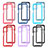 Coque Rebord Contour Silicone et Vitre Transparente Housse Etui 360 Degres pour Motorola Moto Edge 20 Lite 5G Petit