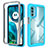 Coque Rebord Contour Silicone et Vitre Transparente Housse Etui 360 Degres pour Motorola Moto Edge (2022) 5G Petit