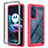 Coque Rebord Contour Silicone et Vitre Transparente Housse Etui 360 Degres pour Motorola Moto Edge 30 5G Petit