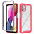 Coque Rebord Contour Silicone et Vitre Transparente Housse Etui 360 Degres pour Motorola Moto G Stylus (2021) Petit