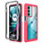 Coque Rebord Contour Silicone et Vitre Transparente Housse Etui 360 Degres pour Motorola Moto G200 5G Petit