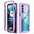 Coque Rebord Contour Silicone et Vitre Transparente Housse Etui 360 Degres pour Motorola Moto G200 5G Petit