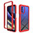 Coque Rebord Contour Silicone et Vitre Transparente Housse Etui 360 Degres pour Motorola Moto G51 5G Petit