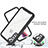 Coque Rebord Contour Silicone et Vitre Transparente Housse Etui 360 Degres pour Motorola Moto One Fusion Plus Petit