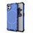 Coque Rebord Contour Silicone et Vitre Transparente Housse Etui 360 Degres pour Nothing Phone 1 Bleu