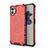 Coque Rebord Contour Silicone et Vitre Transparente Housse Etui 360 Degres pour Nothing Phone 1 Rouge