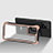 Coque Rebord Contour Silicone et Vitre Transparente Housse Etui 360 Degres pour Samsung Galaxy A91 Or Rose