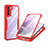 Coque Rebord Contour Silicone et Vitre Transparente Housse Etui 360 Degres pour Samsung Galaxy S21 5G Petit