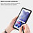Coque Rebord Contour Silicone et Vitre Transparente Housse Etui 360 Degres pour Samsung Galaxy S21 Ultra 5G Petit