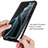 Coque Rebord Contour Silicone et Vitre Transparente Housse Etui 360 Degres pour Xiaomi Mi 11 Lite 4G Petit