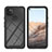 Coque Rebord Contour Silicone et Vitre Transparente Housse Etui 360 Degres YB1 pour Google Pixel 5a 5G Noir