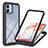 Coque Rebord Contour Silicone et Vitre Transparente Housse Etui 360 Degres YB1 pour Samsung Galaxy M04 Petit