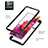 Coque Rebord Contour Silicone et Vitre Transparente Housse Etui 360 Degres YB1 pour Samsung Galaxy S20 FE 4G Petit