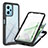 Coque Rebord Contour Silicone et Vitre Transparente Housse Etui 360 Degres YB1 pour Xiaomi Redmi Note 12 5G Petit