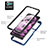 Coque Rebord Contour Silicone et Vitre Transparente Housse Etui 360 Degres YB1 pour Xiaomi Redmi Note 12 Pro 5G Petit