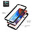 Coque Rebord Contour Silicone et Vitre Transparente Housse Etui 360 Degres YB2 pour Motorola Moto E7 Power Petit