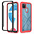 Coque Rebord Contour Silicone et Vitre Transparente Housse Etui 360 Degres YB2 pour Realme C21Y Petit