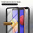 Coque Rebord Contour Silicone et Vitre Transparente Housse Etui 360 Degres YB2 pour Samsung Galaxy A01 Core Petit