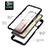 Coque Rebord Contour Silicone et Vitre Transparente Housse Etui 360 Degres YB2 pour Samsung Galaxy M12 Petit