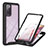 Coque Rebord Contour Silicone et Vitre Transparente Housse Etui 360 Degres YB2 pour Samsung Galaxy S20 FE (2022) 5G Noir