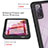Coque Rebord Contour Silicone et Vitre Transparente Housse Etui 360 Degres YB2 pour Samsung Galaxy S20 Lite 5G Petit