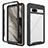 Coque Rebord Contour Silicone et Vitre Transparente Housse Etui 360 Degres ZJ1 pour Google Pixel 7a 5G Petit