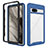 Coque Rebord Contour Silicone et Vitre Transparente Housse Etui 360 Degres ZJ1 pour Google Pixel 7a 5G Petit