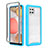 Coque Rebord Contour Silicone et Vitre Transparente Housse Etui 360 Degres ZJ1 pour Samsung Galaxy A42 5G Petit