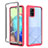 Coque Rebord Contour Silicone et Vitre Transparente Housse Etui 360 Degres ZJ1 pour Samsung Galaxy A71 5G Petit