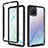 Coque Rebord Contour Silicone et Vitre Transparente Housse Etui 360 Degres ZJ1 pour Samsung Galaxy A81 Petit