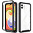 Coque Rebord Contour Silicone et Vitre Transparente Housse Etui 360 Degres ZJ1 pour Samsung Galaxy M04 Petit