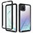 Coque Rebord Contour Silicone et Vitre Transparente Housse Etui 360 Degres ZJ1 pour Samsung Galaxy Note 10 Lite Petit