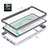 Coque Rebord Contour Silicone et Vitre Transparente Housse Etui 360 Degres ZJ1 pour Samsung Galaxy Note 10 Lite Petit