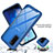 Coque Rebord Contour Silicone et Vitre Transparente Housse Etui 360 Degres ZJ1 pour Samsung Galaxy S20 Petit