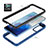 Coque Rebord Contour Silicone et Vitre Transparente Housse Etui 360 Degres ZJ1 pour Samsung Galaxy S20 Petit