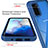 Coque Rebord Contour Silicone et Vitre Transparente Housse Etui 360 Degres ZJ1 pour Samsung Galaxy S20 Petit