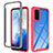 Coque Rebord Contour Silicone et Vitre Transparente Housse Etui 360 Degres ZJ1 pour Samsung Galaxy S20 Petit