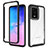 Coque Rebord Contour Silicone et Vitre Transparente Housse Etui 360 Degres ZJ1 pour Samsung Galaxy S20 Ultra 5G Noir