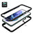 Coque Rebord Contour Silicone et Vitre Transparente Housse Etui 360 Degres ZJ1 pour Samsung Galaxy S22 Plus 5G Petit